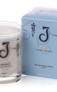 5 JO WOOD ORGANICS LANGA NATURAL WAX CANDLE